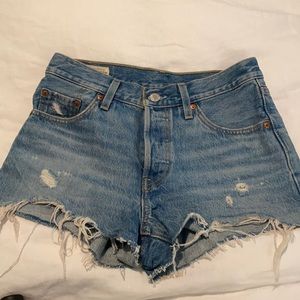 Levi’s denim shorts